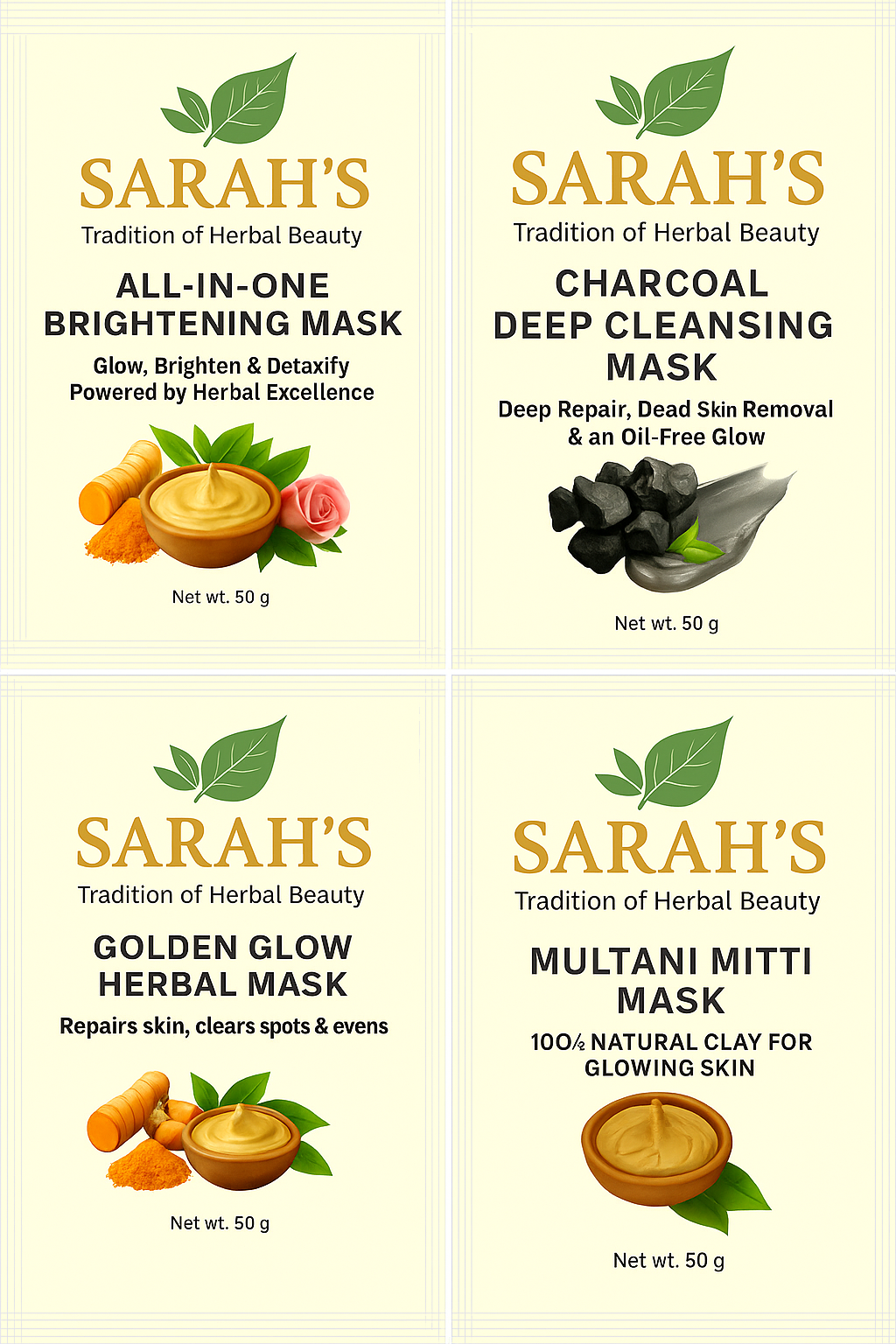 Bundle of 4 Packs – Customer’s Choice (Any 4 Masks)