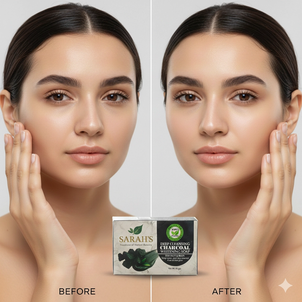 Charcoal Whitening Soap
