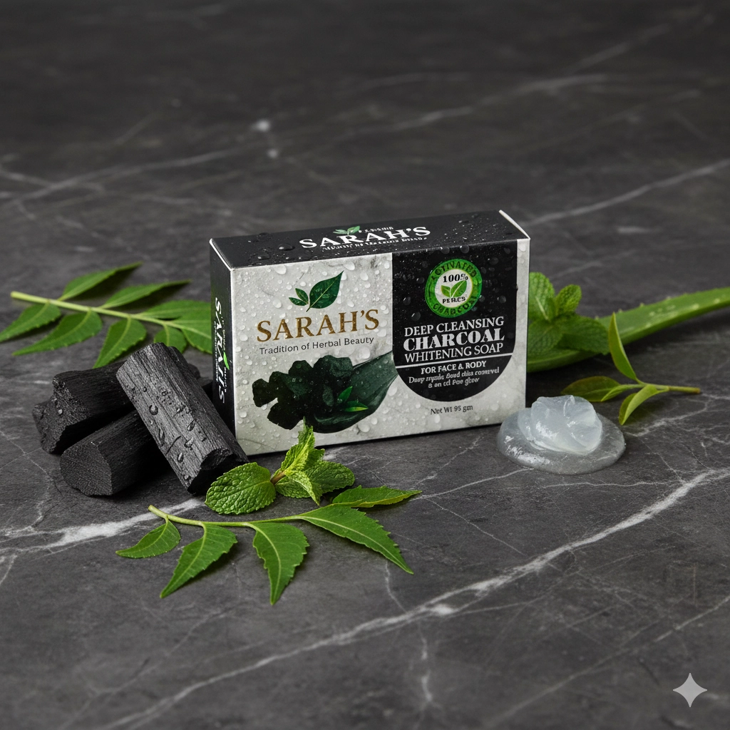 Charcoal Whitening Soap