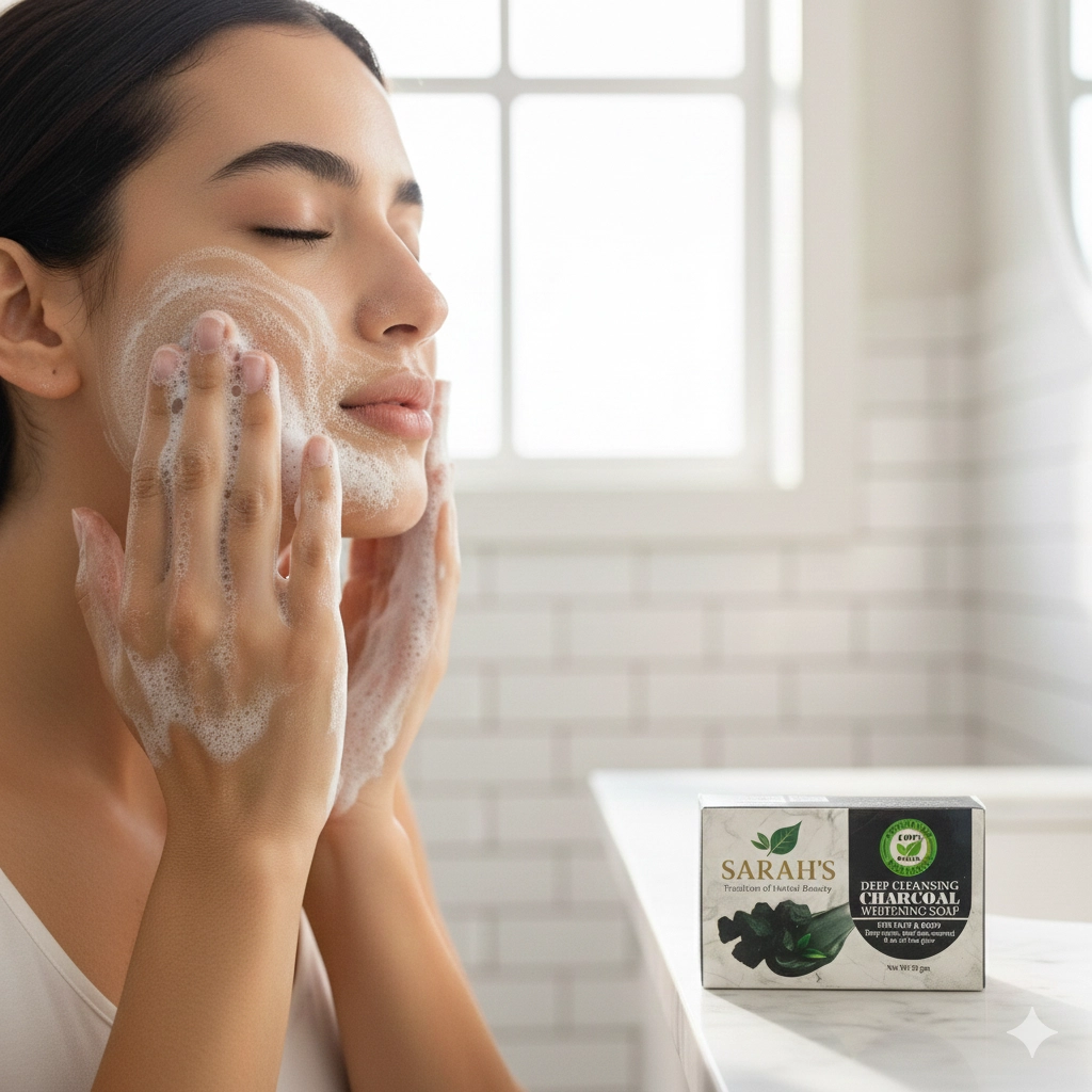 Charcoal Whitening Soap